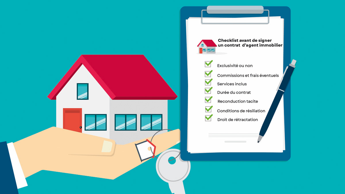 contrat agent immobilier